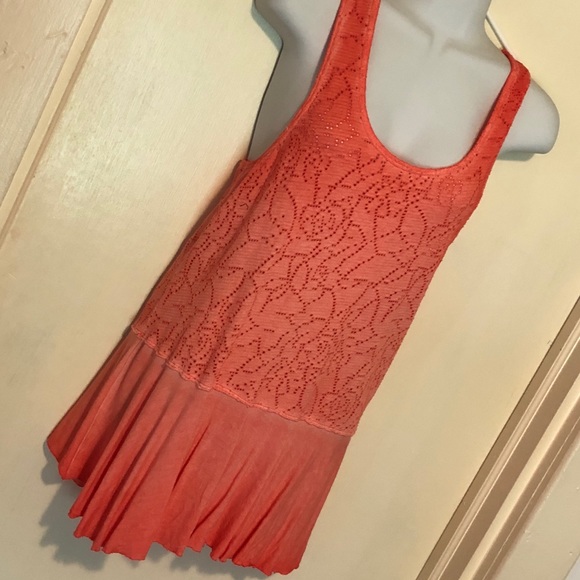 Free People Orange Ombré Tank - Picture 1 of 8